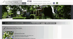 Desktop Screenshot of latourcajou.com